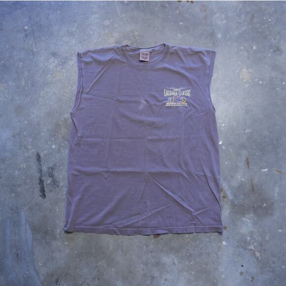 2011 Laconia Bike Week Cutoff Thrashed Graphic Tee - Picture 2 of 7